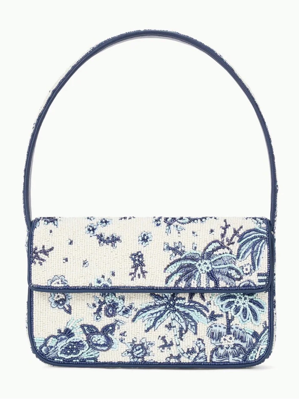 Like New Staud Tommy Beaded Bag, Toile De Pup